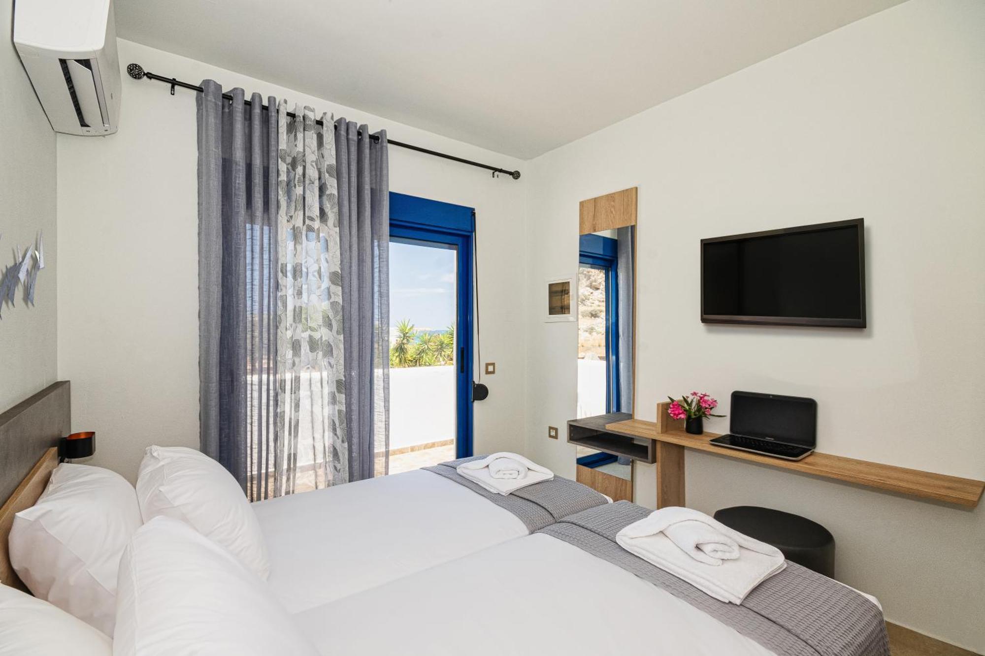 Villa Mariani II - In Lothiarika, Newly Renovated June 2024, Private Pool, Lindos 10 Min, Beach 120M Lardos Eksteriør billede