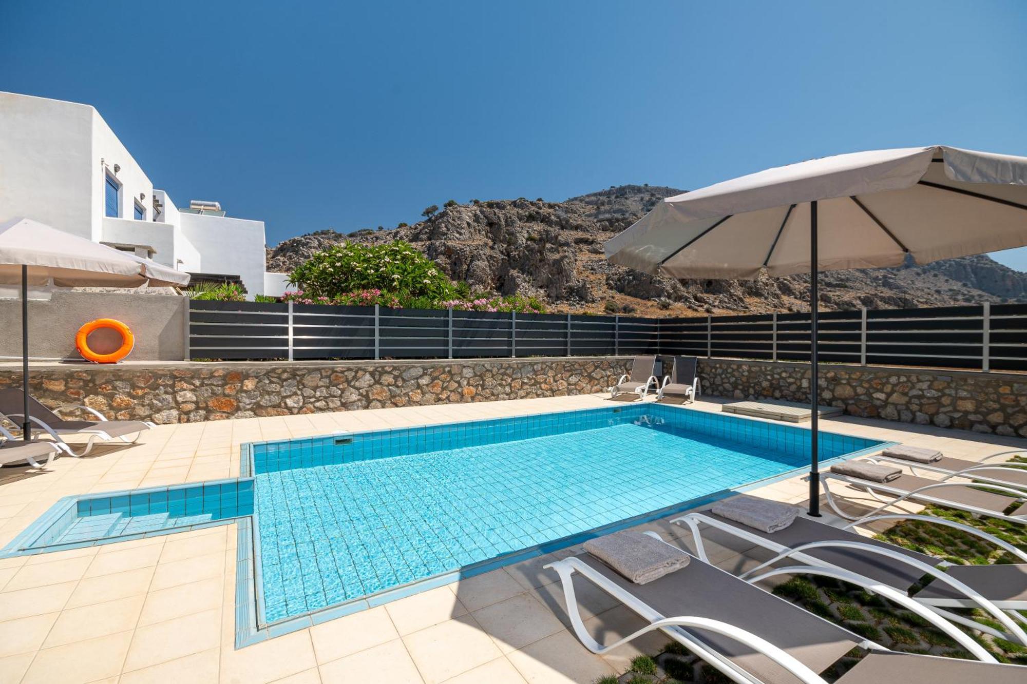 Villa Mariani II - In Lothiarika, Newly Renovated June 2024, Private Pool, Lindos 10 Min, Beach 120M Lardos Eksteriør billede
