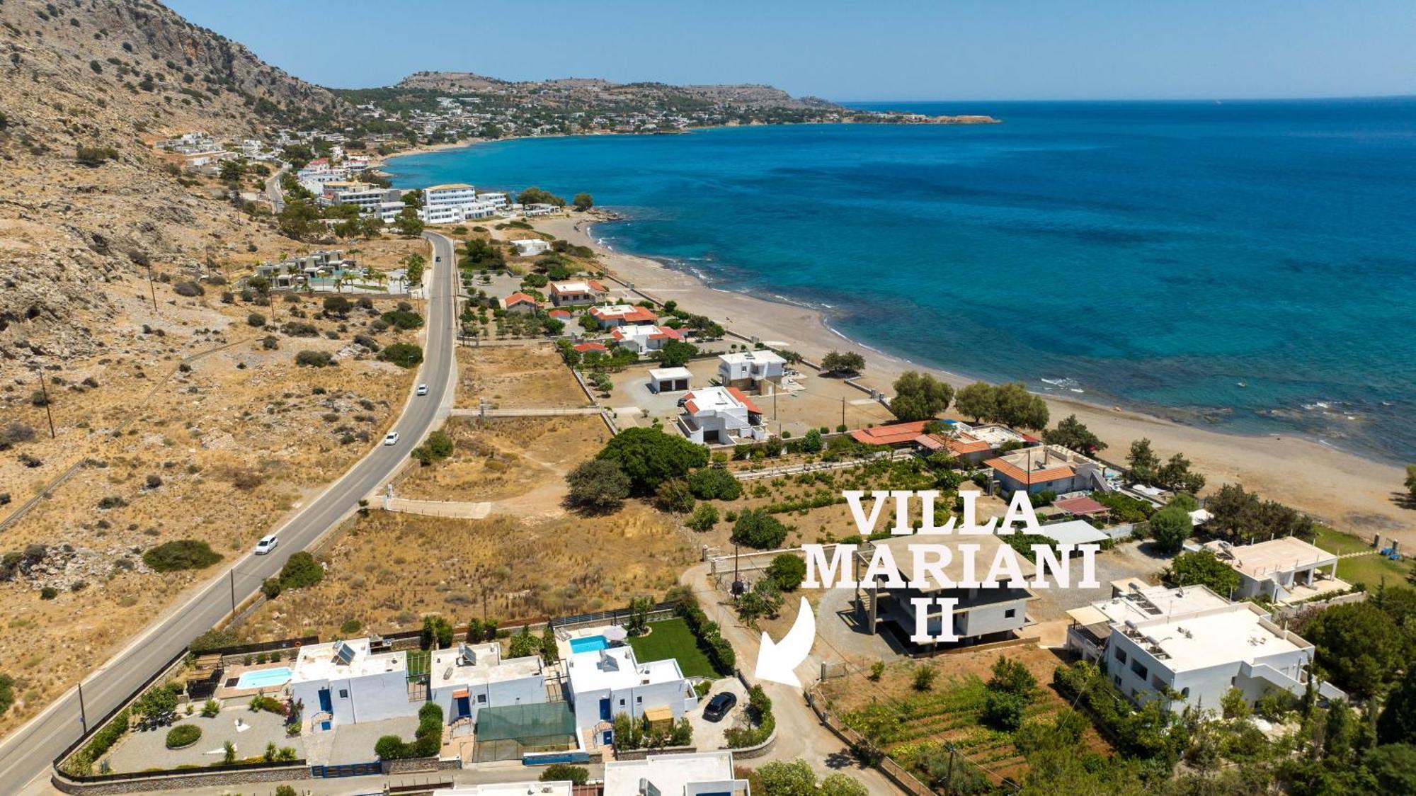 Villa Mariani II - In Lothiarika, Newly Renovated June 2024, Private Pool, Lindos 10 Min, Beach 120M Lardos Eksteriør billede